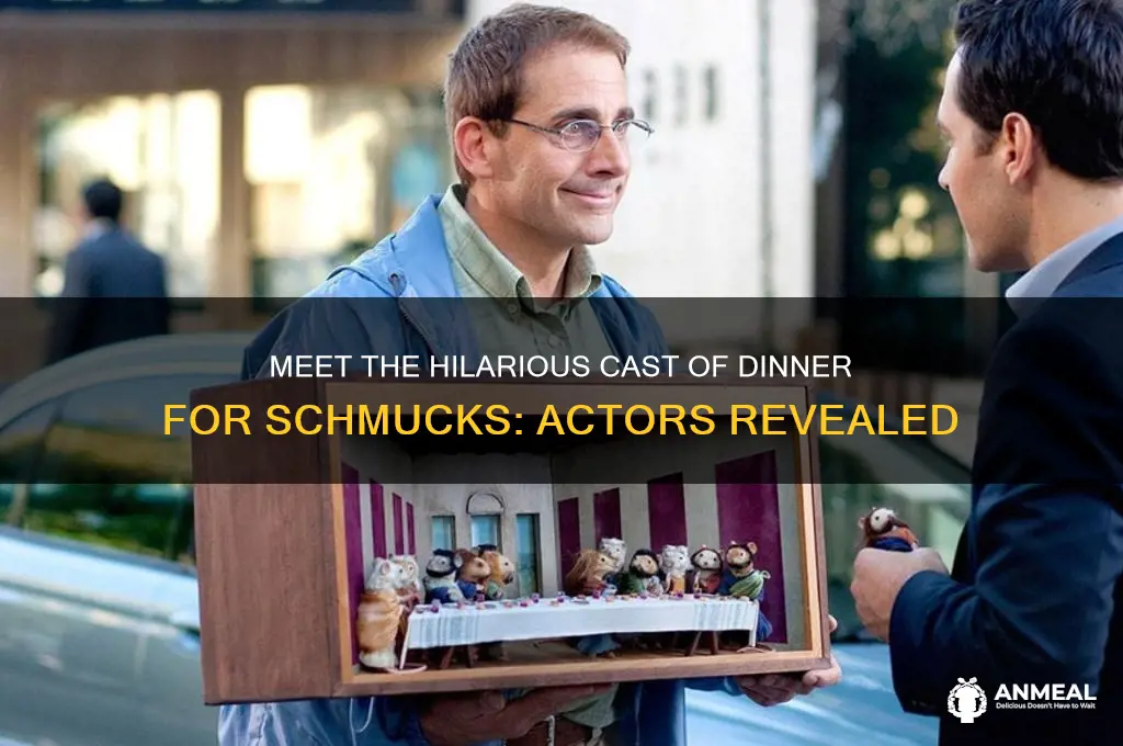 who were the actors in for dinner for schmucks