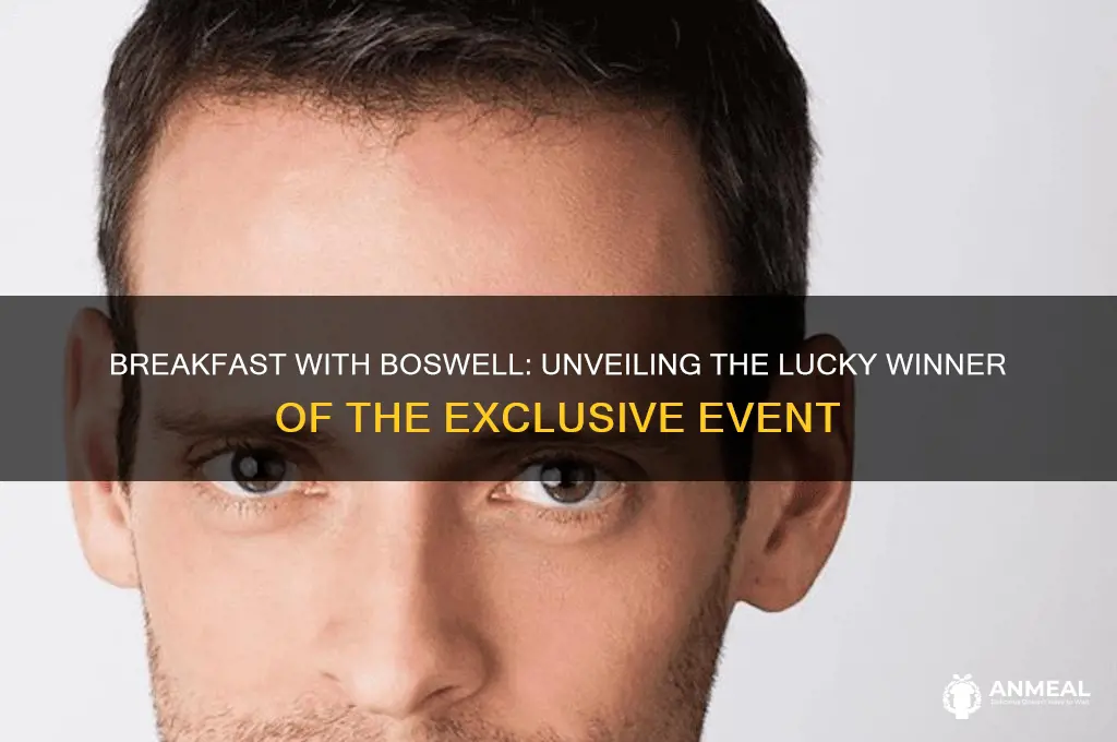 who won breakfast with boswell