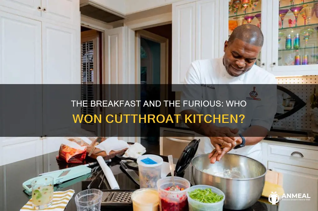who won cutthroat kitchen the breakfast and the furious