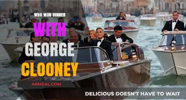 Who Won Dinner with George Clooney? The Lucky Winner Revealed
