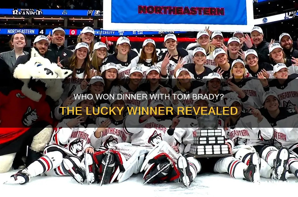 who won dinner with tom brady