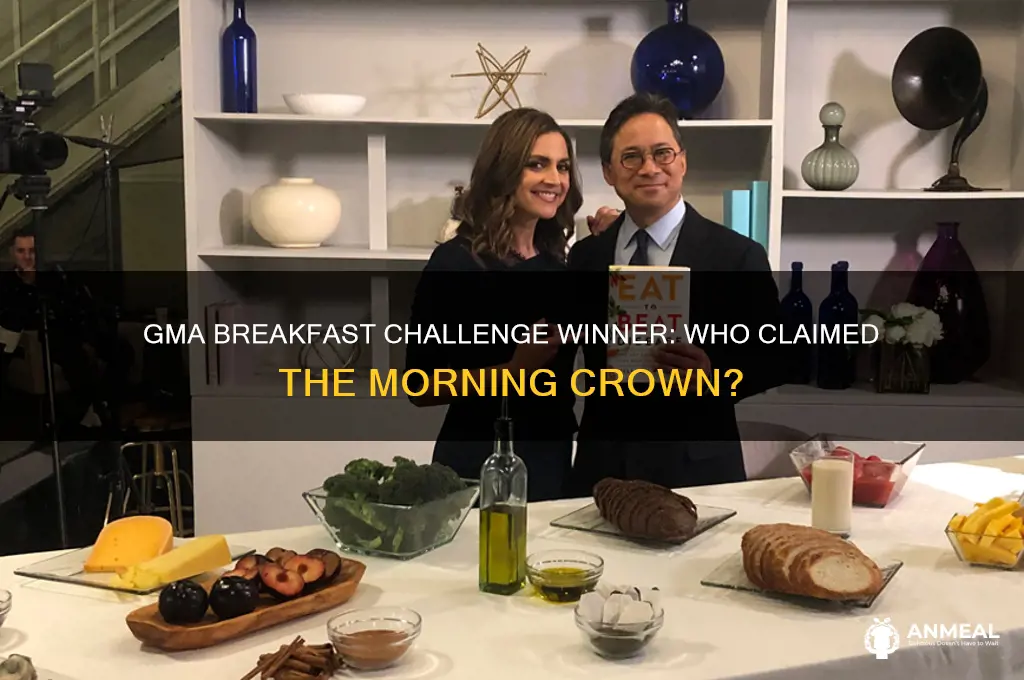 who won gma breakfast challenge