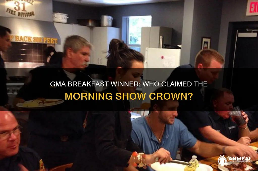 who won gma breakfast