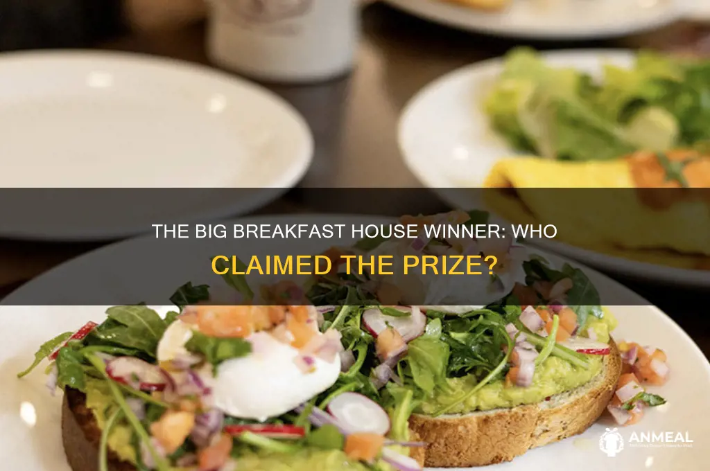who won the big breakfast house