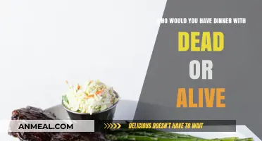 Dinner with Legends: Who Would You Invite, Dead or Alive?