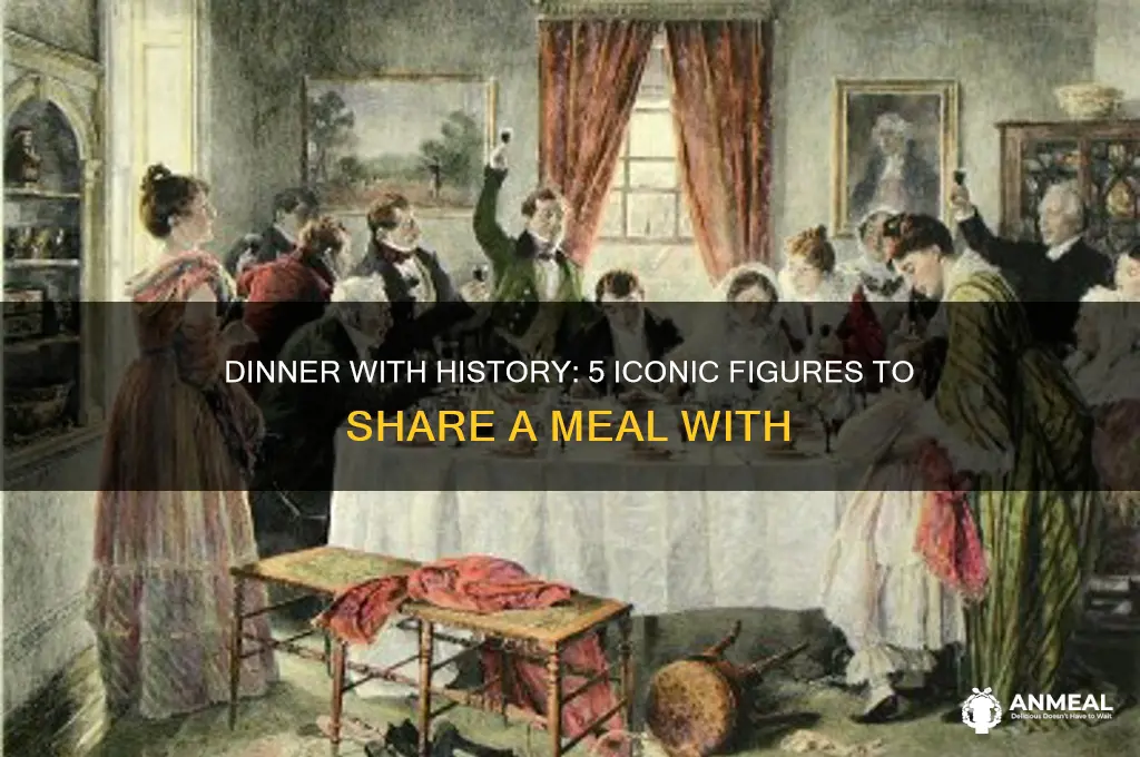 who would you have dinner with from history
