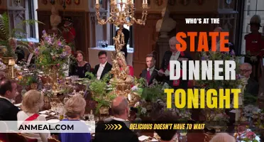 Tonight's State Dinner: A Look at the Notable Guests in Attendance