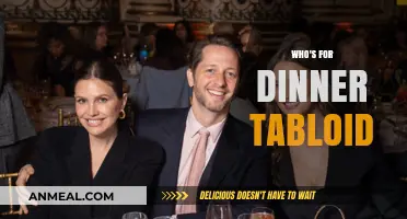 Who's for Dinner? Tabloid Tales of Scandal and Secrets