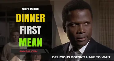 Who's Making Dinner First? Decoding the Meaning Behind the Question