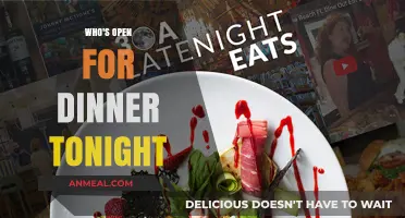 Who's Open for Dinner Tonight? Find Nearby Restaurants Serving Late