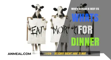 Beef: It's What's for Dinner – Unveiling the Iconic Slogan's Origin