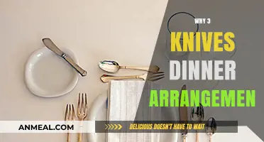 Elegant Simplicity: The Art of 3-Knife Dinner Settings Explained