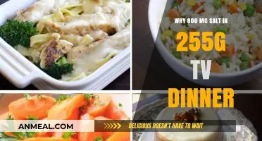 Understanding the High Salt Content in Your 255g TV Dinner