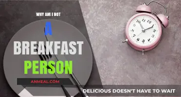 Skipping Breakfast: Understanding Why Mornings Aren't My Meal Time
