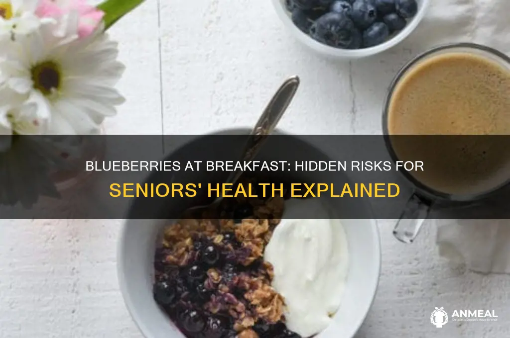 why are blueberries bad for breakfast for seniors