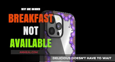 Why Border Breakfasts Remain Unavailable: Exploring the Reasons Behind the Absence