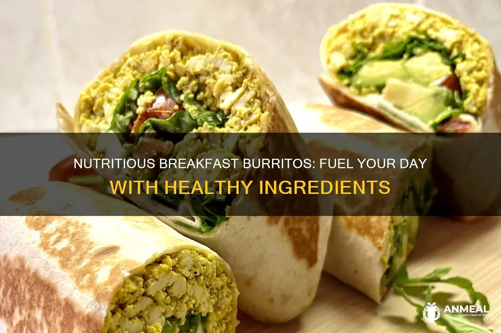 why are breakfast burritos ealthy