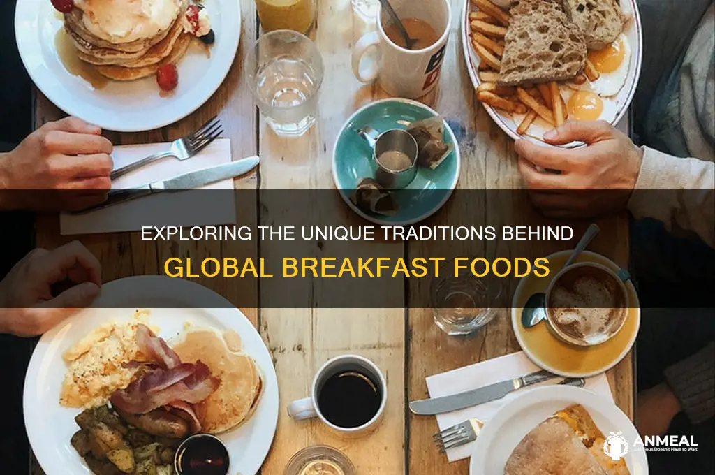 why are breakfast foods different