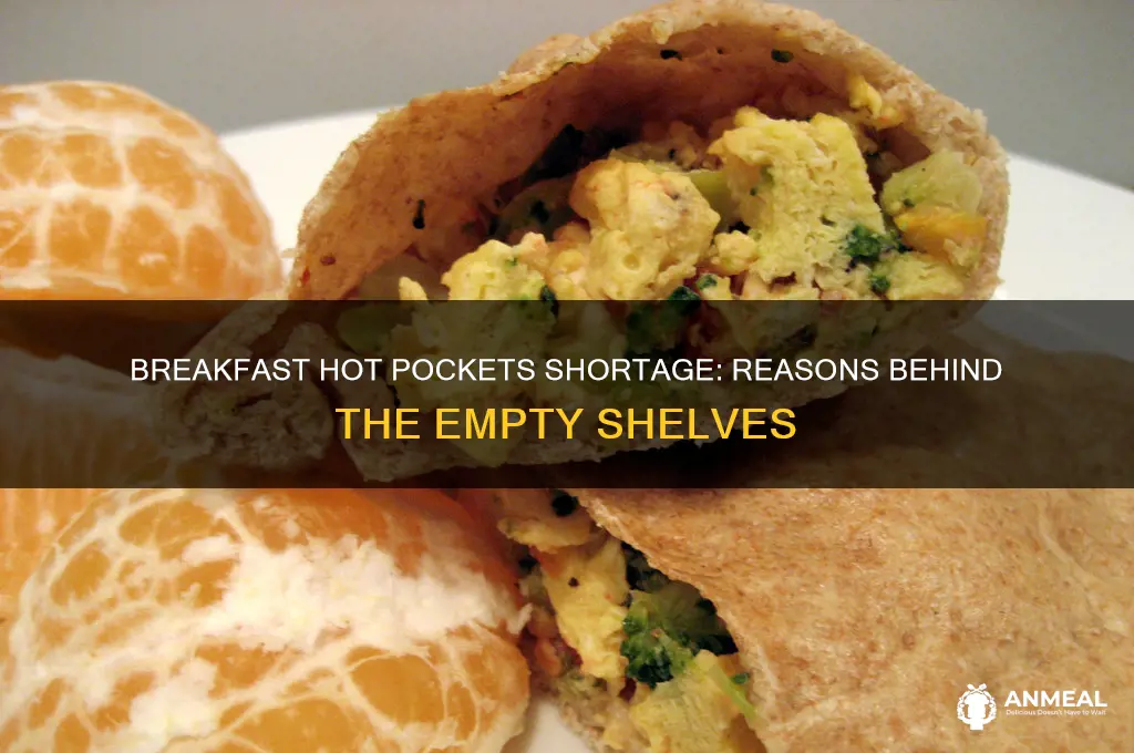 why are breakfast hot pockets out of stock