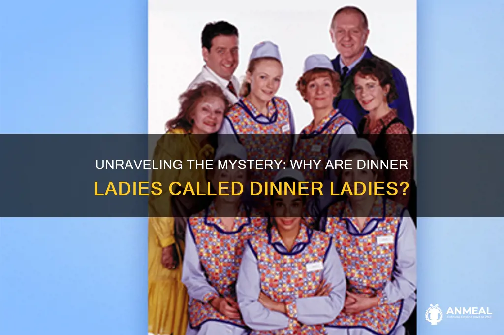 why are dinner ladies called dinner ladies
