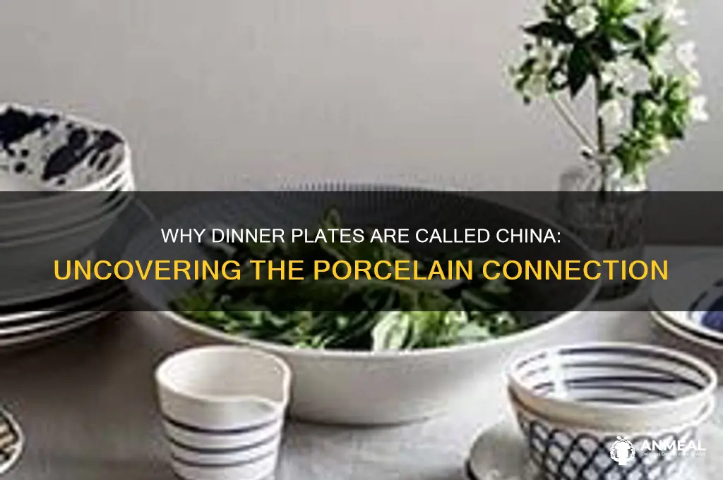 why are dinner plates called china