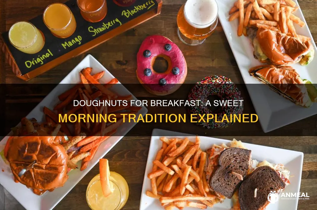 why are doughnuts considered breakfast