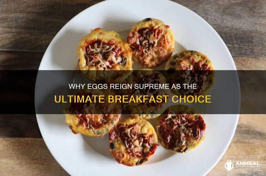 why are eggs breakfast