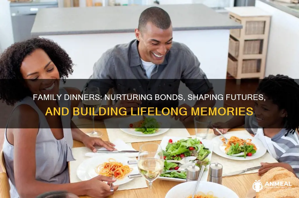 why are family dinner times so important for a child