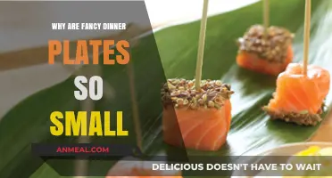 Why Fancy Dinner Plates Are So Small: The Surprising Truth