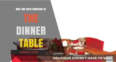 Dining Etiquette Explained: The Tradition of Removing Hats at Meals