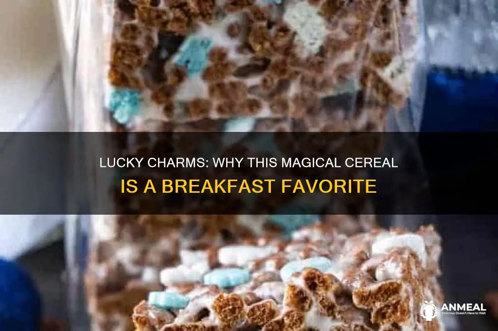 why are lucky charms a breakfast snack