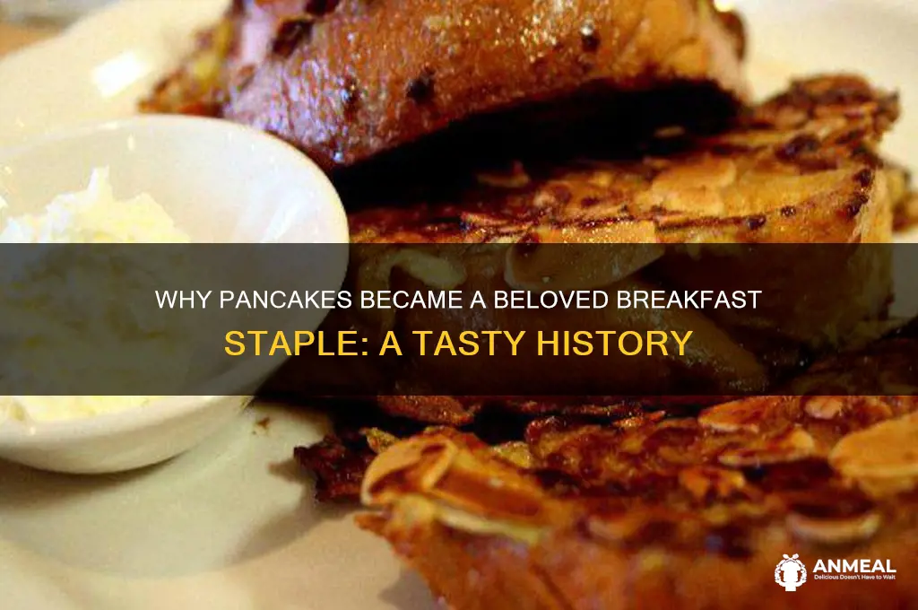 why are pancakes a breakfast food