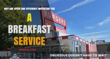 Boosting Breakfast Service: The Role of Speed and Efficiency
