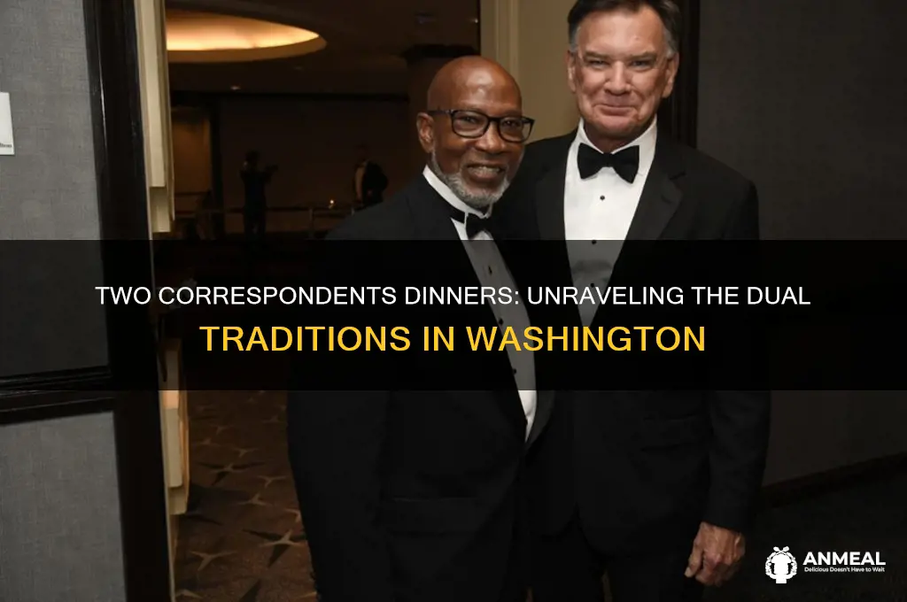 why are there two correspondents dinner