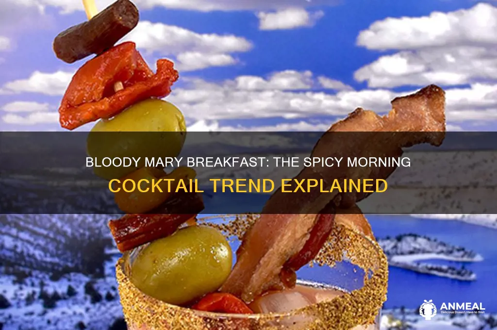 why bloody mary for breakfast