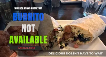 Why Bob Evans Breakfast Burrito Disappeared: Unraveling the Mystery