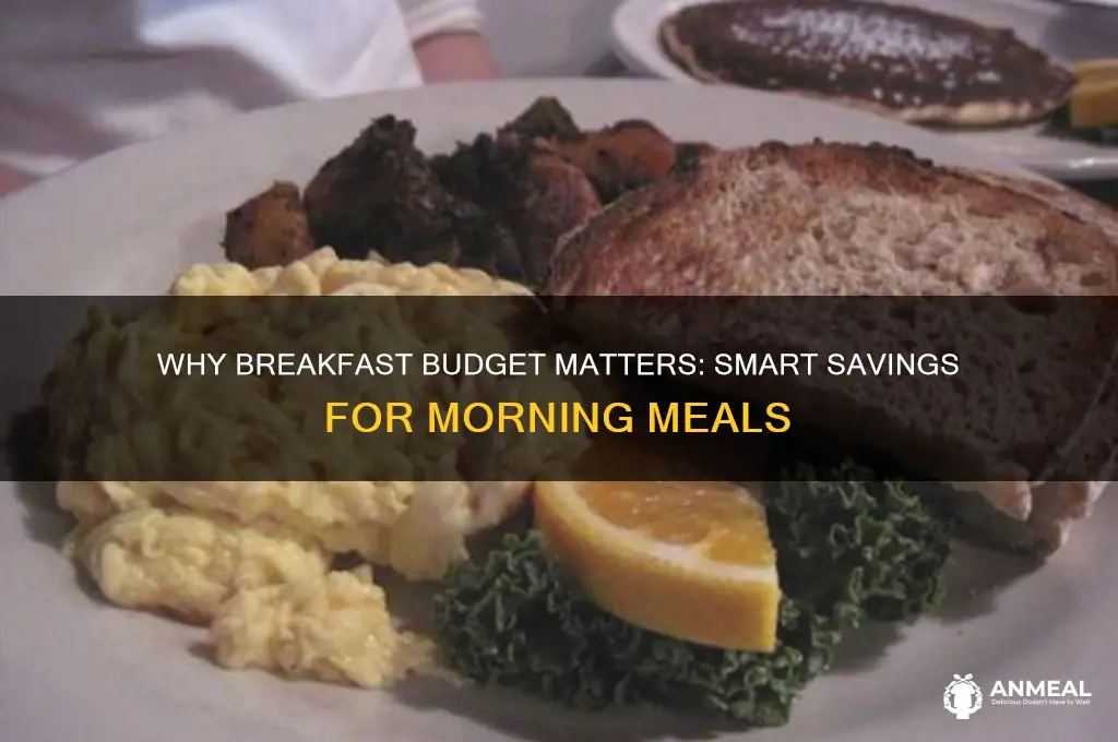 why breakfast budget