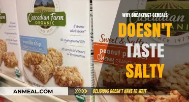 Why Breakfast Cereals Lack Saltiness: Unraveling the Sweet Morning Mystery