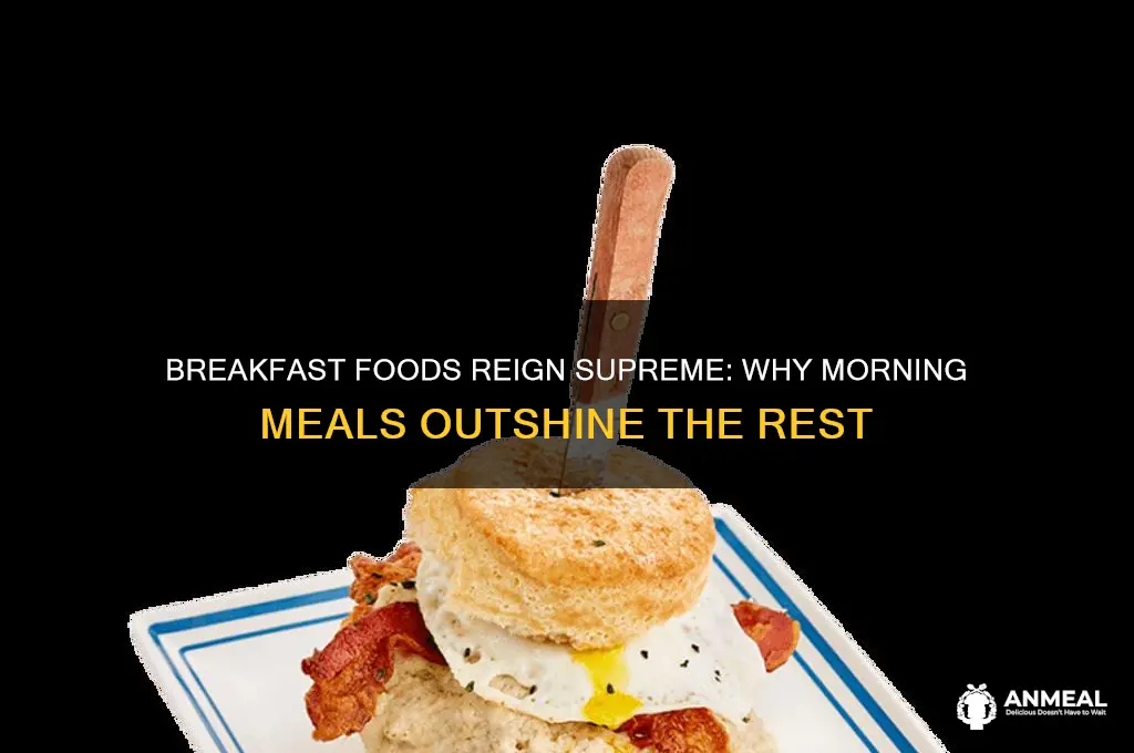why breakfast food is better persuasive