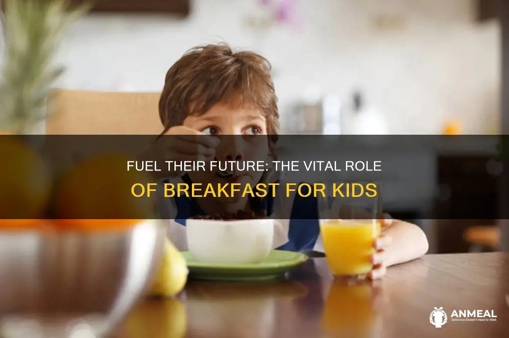 why breakfast for children is so important