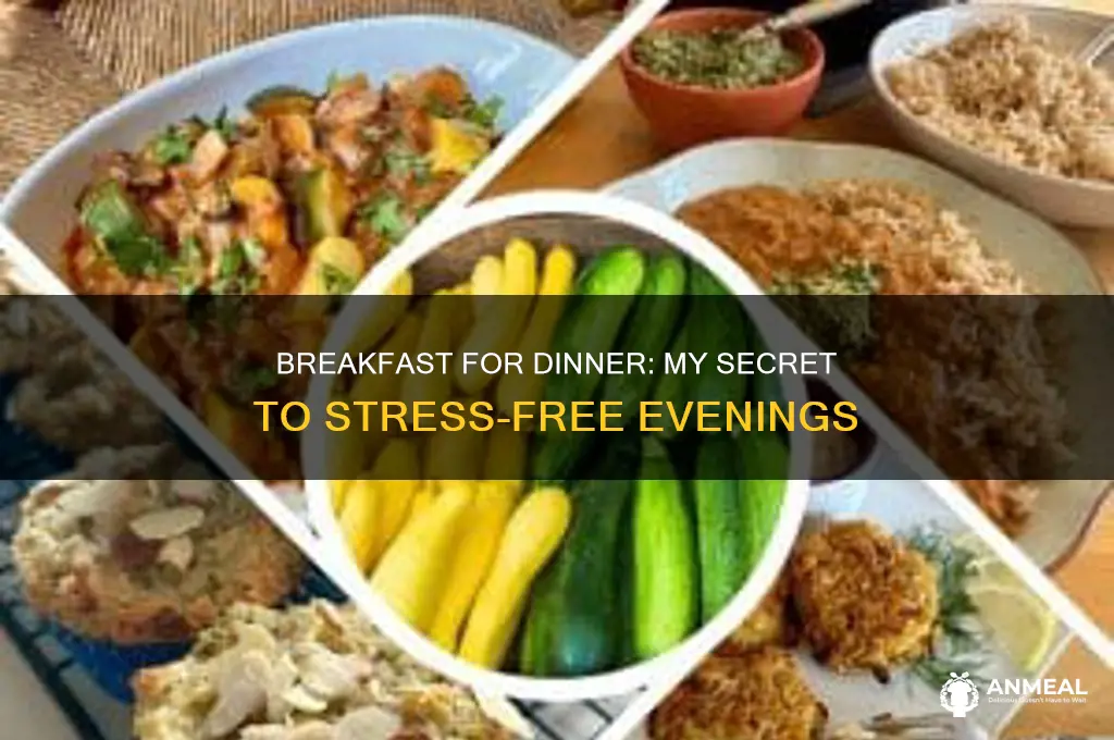 why breakfast for dinner saves my sanity