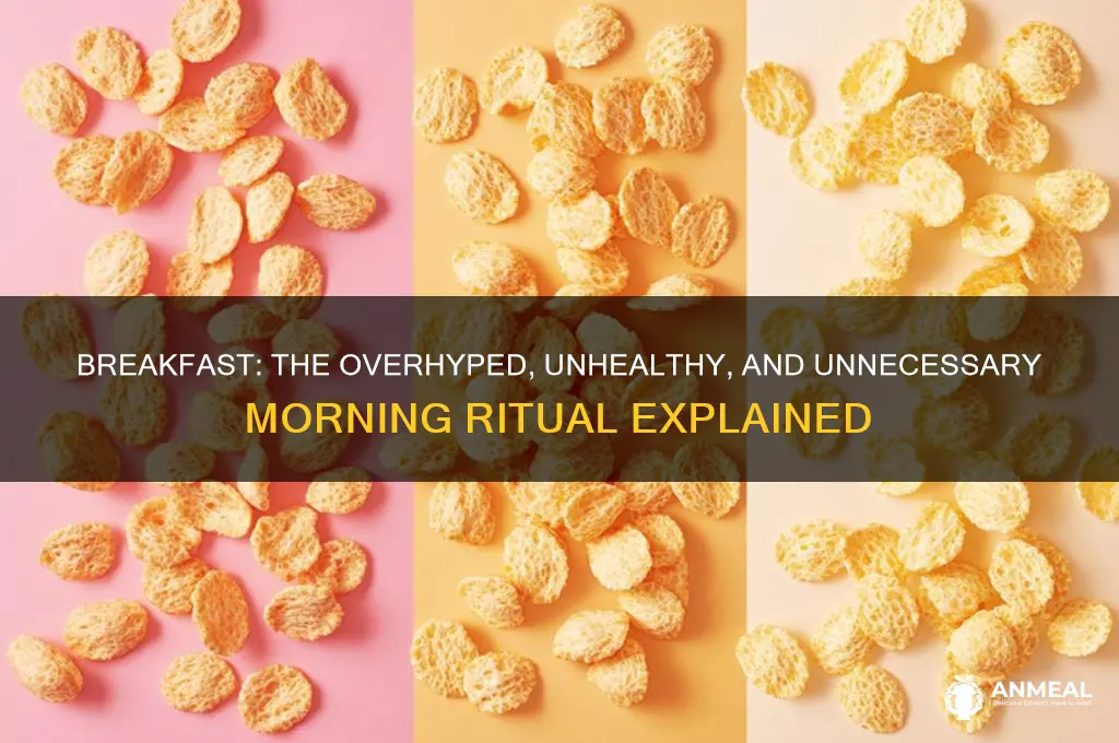 why breakfast is the worst meal of the day