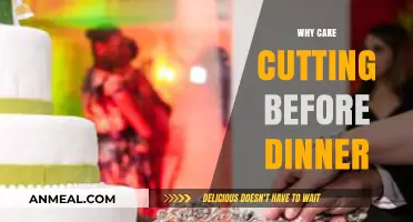 Why Cake Cutting Before Dinner Enhances Celebration Traditions