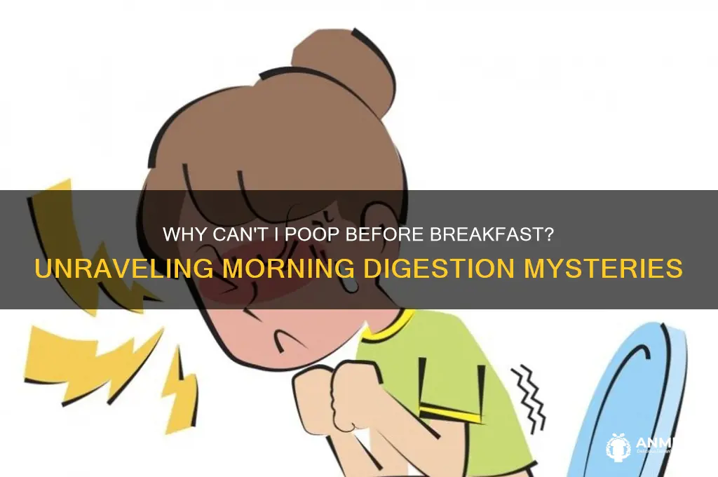 why cant i piop before breakfast