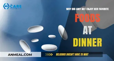 Why Amy Lost Her Appetite for Favorite Foods at Dinner