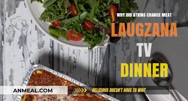 Why Atkins Replaced Meat Lasagna in Their TV Dinner Lineup