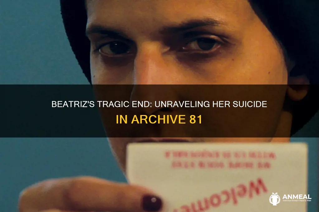 why did beatriz at dinner kill herself archive 81