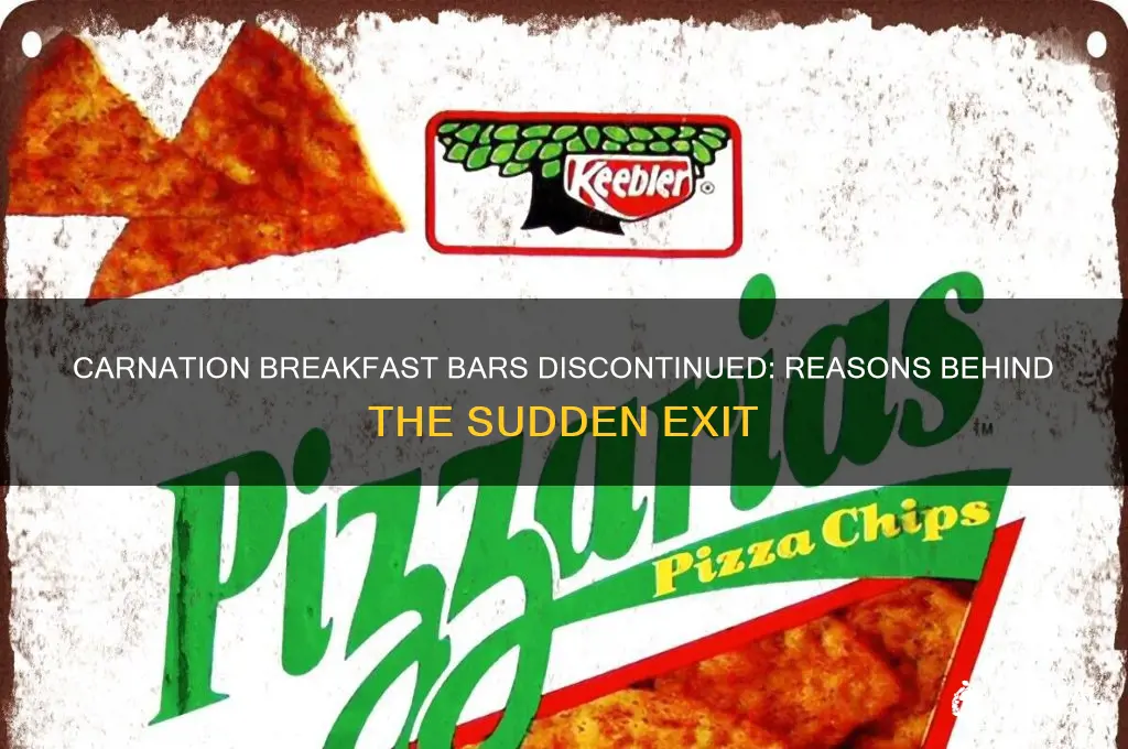 why did carnation stop making breakfast bars