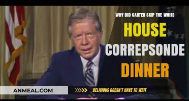 Carter's Absence: Why He Skipped the White House Correspondents' Dinner