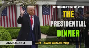 Trump Skips Presidential Dinner: Unraveling the Reasons Behind His Absence